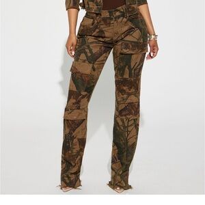 Fashion Nova Camo Jeans